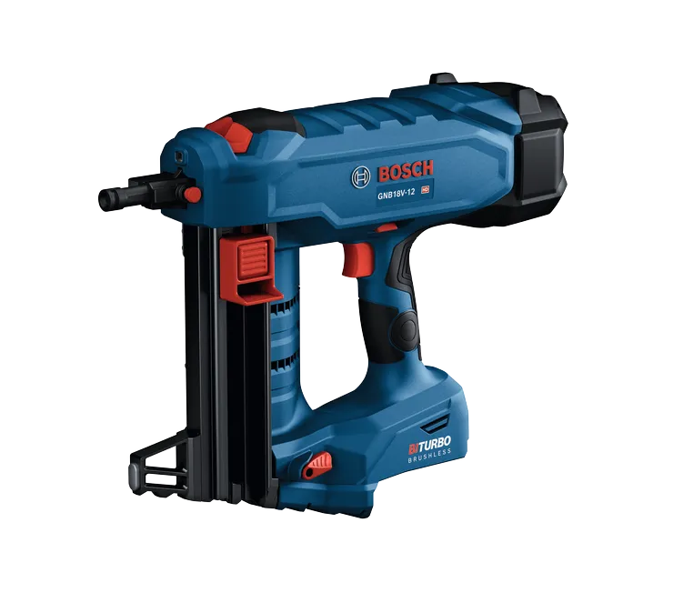 Bosch GNB18V-12 HD B Turbo brushless nailer.