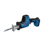 Bosch GSA18V-24N compact reciprocating saw without battery shown with no background.
