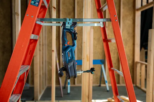 Bosch cordless right angle drill GRD18V-127N model product lifestyle image.