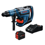 Bosch PROFACTOR™ 18V SDS-max® 1-7/8 In. Rotary Hammer with 2 CORE18V® 12 Ah High Power Batteries.