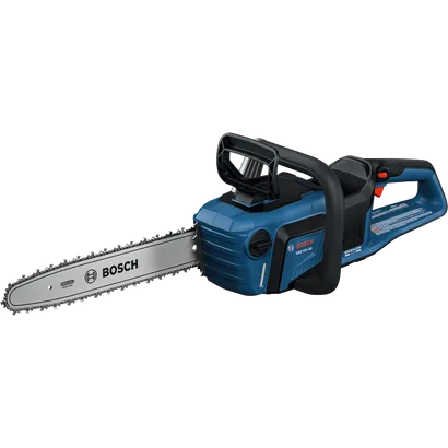 Bosch cordless chain saw GKE18V-40 model main product image.