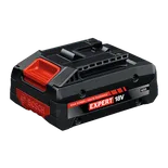 A Bosch EXBA18V-40 EXPERT 18V Lithium-Ion 4 Ah High Power Battery shown on white background.