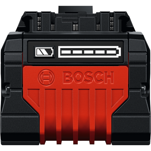 Bosch EXBA18V-80 EXPERT 18V Lithium-Ion 8 Ah High Power Battery on a mugshot product image.