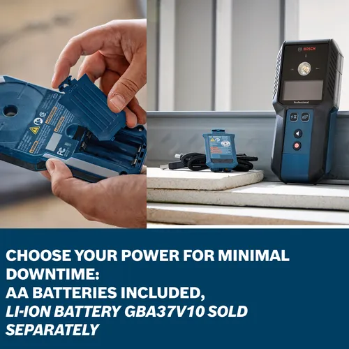 Image showing possible batteries for use in Bosch GMS120-27 Wall Scanner.