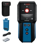 The Bosch GMS120-27 Wall Scanner on a product dynamic view on a white background.