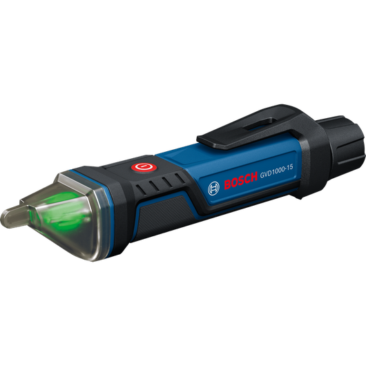 Product Image Dynamic of Bosch GVD1000-15 Non-Contact Voltage Tester on a white background.