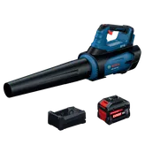 Bosch GBL18V-450N18X PROFACTOR™ 18V Blower (Kit) showing the blower, charger and 18V Expert 8 Ah battery.