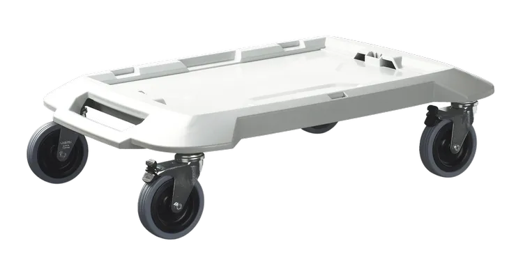 Product Image Dynamic of Bosch L-DOLLY Heavy-Duty Transport Dolly on a white background.