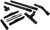 Product Image Dynamic of Bosch VAC011 6-pc. Vacuum Tube and Nozzle Kit on a white background.