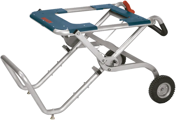 Product Image Dynamic of Bosch TS2100 Gravity-Rise™ Wheeled Low-Stance Table Saw Stand.