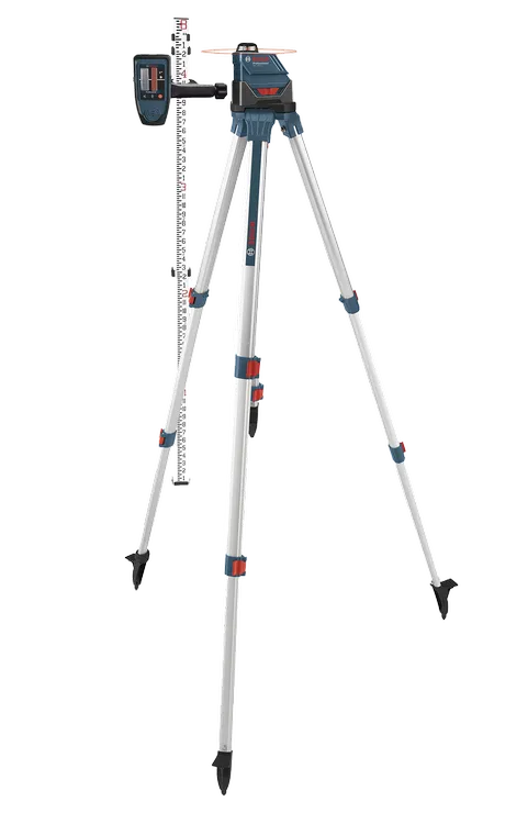 Product Image Dynamic of Bosch GLL 150 ECK Self-Leveling 360° Exterior Laser Complete Kit.