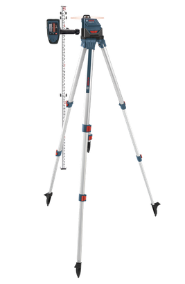 Product Image Dynamic of Bosch GLL 150 ECK Self-Leveling 360° Exterior Laser Complete Kit.