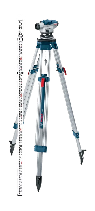 Product Image Dynamic of Bosch GOL 26CK Automatic Optical Level on a white background.