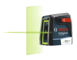 Product Image Dynamic of Bosch GLL40-20G Green-Beam Self-Leveling Cross-Line Laser on a white background.