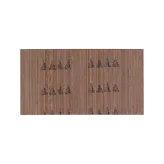 Product Image Dynamic of Bosch GNH23G137GV straight 23 gauge nails on a white background.