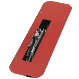 Product Image Dynamic of Bosch TS1007 Table Saw Dado Cutter Insert on a white background.