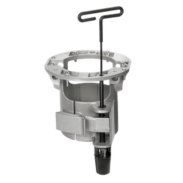Product Image Dynamic of Bosch RA1165 Undertable Router Base with Above-Table Wrench Access.