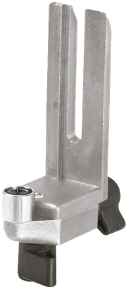 Product Image Dynamic of Bosch PR003 Roller Guide for Palm Router on a white background.
