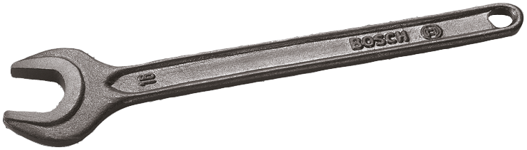Product Image Dynamic of Bosch Planer Blade Wrench on a white background.