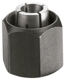 Product Image Dynamic of Bosch 3607000645 8mm Collet Chuck on a white background.