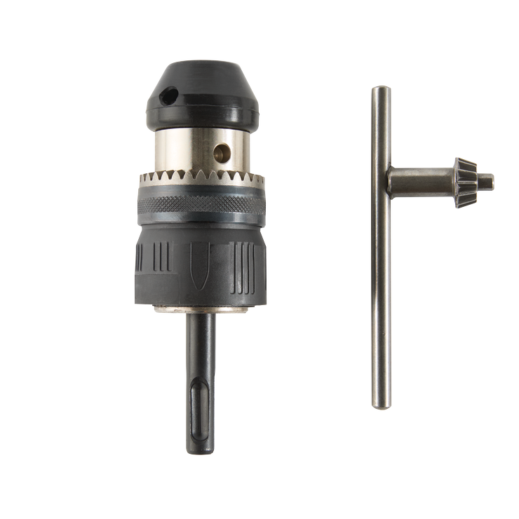 Product Image of Bosch KE3JAWC 1/2" SDS-plus® Shank Keyed Chuck on a white background.