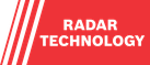 "RADAR TECHNOLOGY" displayed in white text in a red banner with diagonal white stripes.