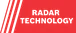 "RADAR TECHNOLOGY" displayed in white text in a red banner with diagonal white stripes.