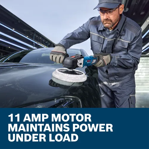 Web Image of Bosch GPO14-180S 11 Amp 7 In. Corded Polisher with features and applications.