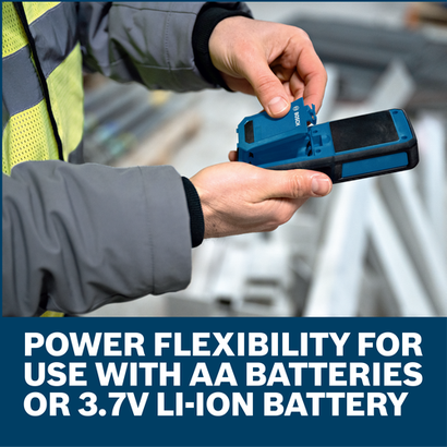 Web image of Bosch GMM1-15 Pinless Moisture Meter with application.