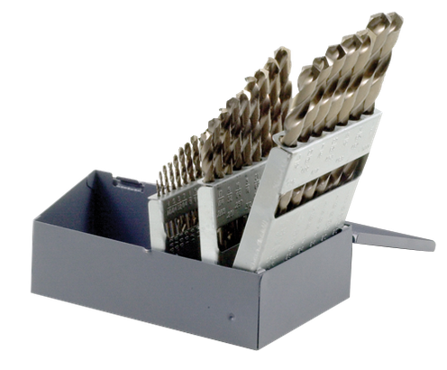 29 piece Metal Index Cobalt Drill Bit Set