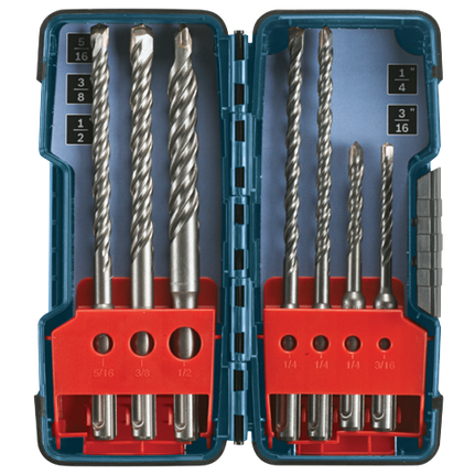 Carbide Hammer Drill Bit Set