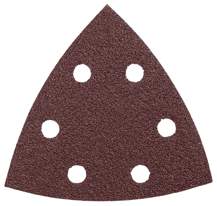 3-1/2 In. 60 Grit 5 Pk. Detail Sander Abrasive Triangles for Wood