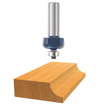 1/4 In. x 1/2 In. Carbide Tipped Cove Bit