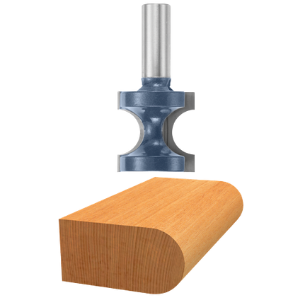 3/8 In. x 1-5/16 In. Carbide Tipped Bullnose Bit