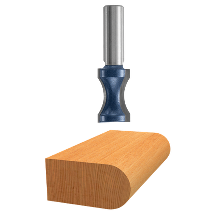 23/32 In. x 1-1/4 In. Carbide Tipped Convex Edging Bit