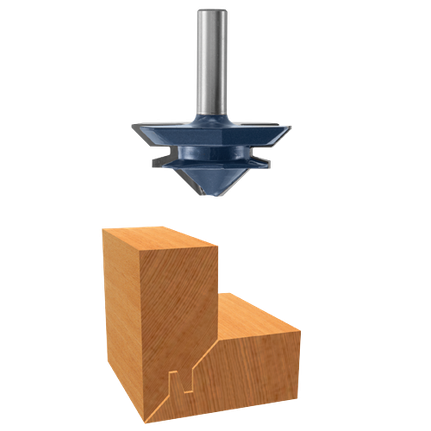2-5/8 In. x 1-3/16 In. Carbide Tipped Lock Miter Joint Bit