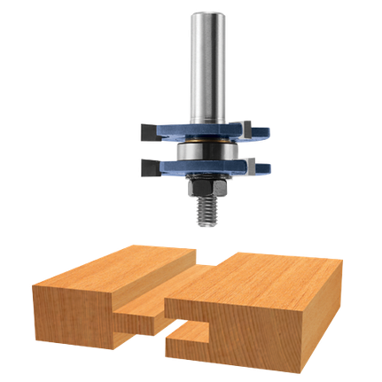 1-7/8 In. x 1/4 In. Carbide Tipped Tongue and Groove Bit