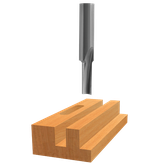 3/16 In. x 7/16 In. Solid Carbide 1-Flute Straight Bit