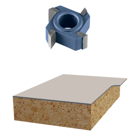 7/8 In. x 5/16 In. Carbide Tipped 4-Flute Flush Trim Replacement Cutter Bit