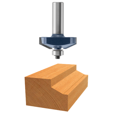 1-5/8 In. x 1/2 In. Carbide Tipped Traditional Raised Panel Bit