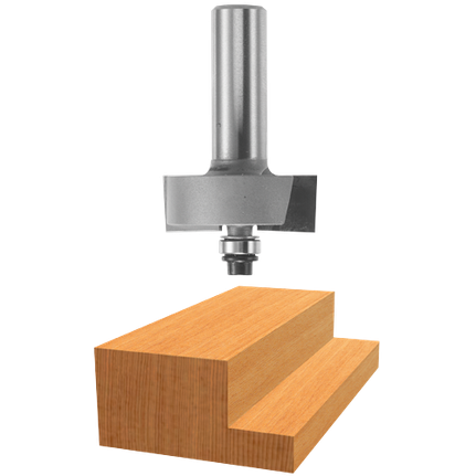 3/8 In. x 1/2 In. Carbide Tipped Rabbeting Bit