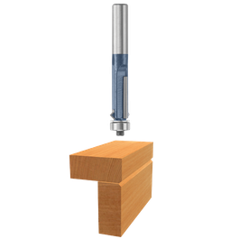 Bosch router bit with wood cut display.
