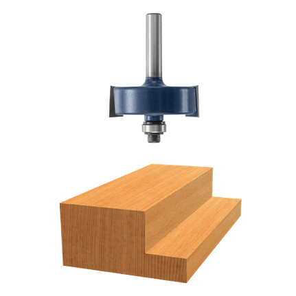 3/8 In. x 1/2 In. Carbide Tipped Rabbeting Bit