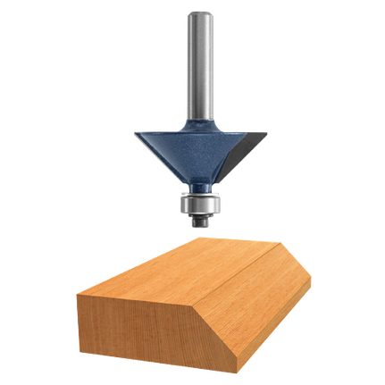 1-5/16 In. x 45° Carbide Tipped Chamfer Bit