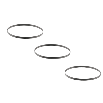 3 Piece 44-7/8 In. 24 TPI Fine Cutting Portable Band Saw Blade