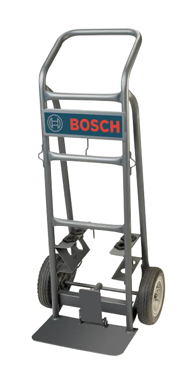 Bosch premium wheeled breaker hammer hauler.