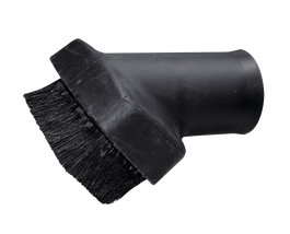 Brosse noire pour aspirateur.