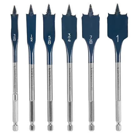 Jeu de 6 mèches plates standard Daredevil®