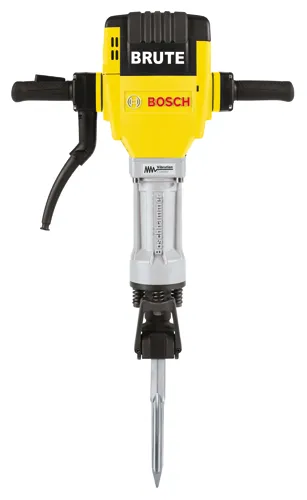 Marteau perforateur électrique Bosch BRUTE avec technologie "Vibration Control".