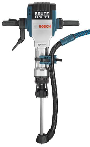 BRUTE TURBO Marteau perforateur Bosch, avec Vibration Control, et tuyau flexible.